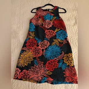 CeCe - Floral Sleeveless Dress - Multicolor
